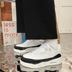 氣墊鞋男厚底增高情侶小白鞋春季休閒百搭潮流運動球鞋aj國潮男鞋