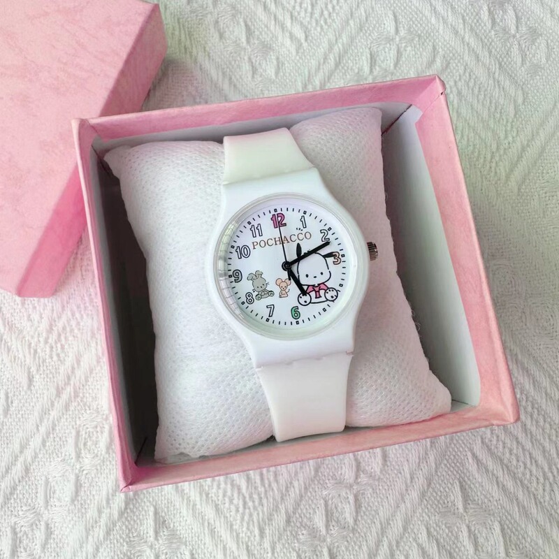 Cartoon Pacha dog children's watch wholesale primary and secondary school student watch quartz watch college style silicone watch new