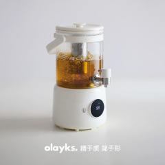 Olayks立時欧莱花茶桶養生壺蛇口多機能保温茶器大容量湯