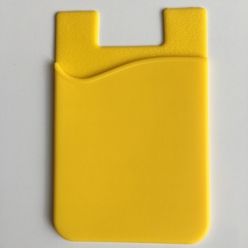 Pegatinas traseras de silicona para teléfonos móviles Funda para tarjetas de silicona Funda para tarjetas para teléfonos móviles Funda para tarjetas bancarias