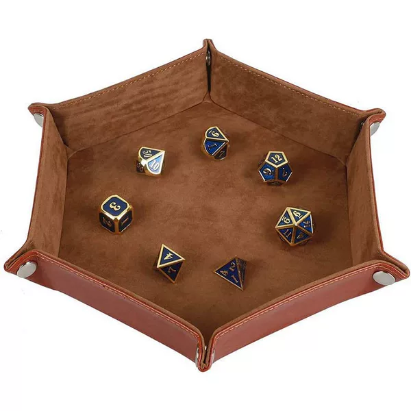 Wholesale Creative Storage Tray Pu Foldable Storage Box Pu Tray Dice Tray Remote Control Key Desktop Storage Box