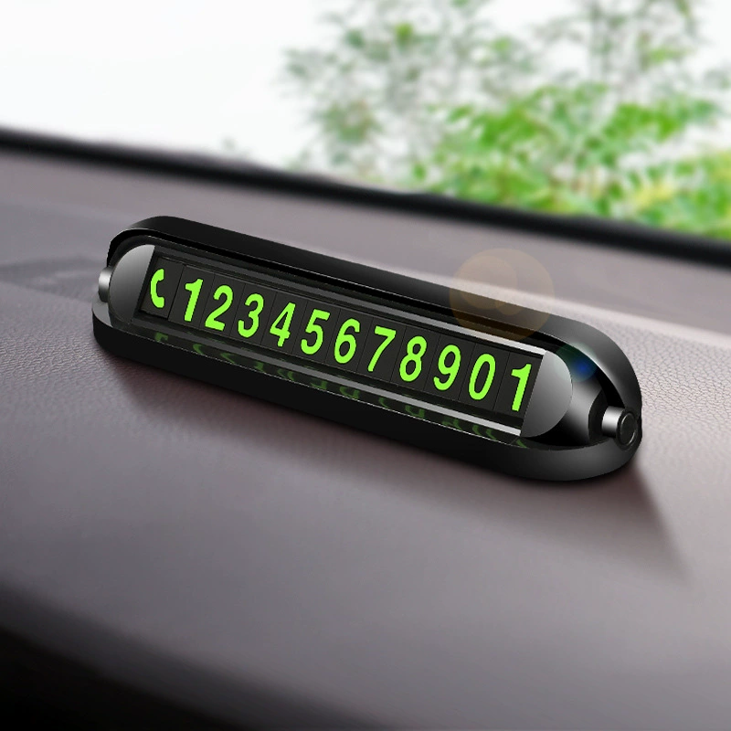 No 1, номерной знак, интерьер автомобиля, временная парковочная табличка, движущийся номер телефона автомобиля, крыша, креативные принадлежности для перемещения автомобиля