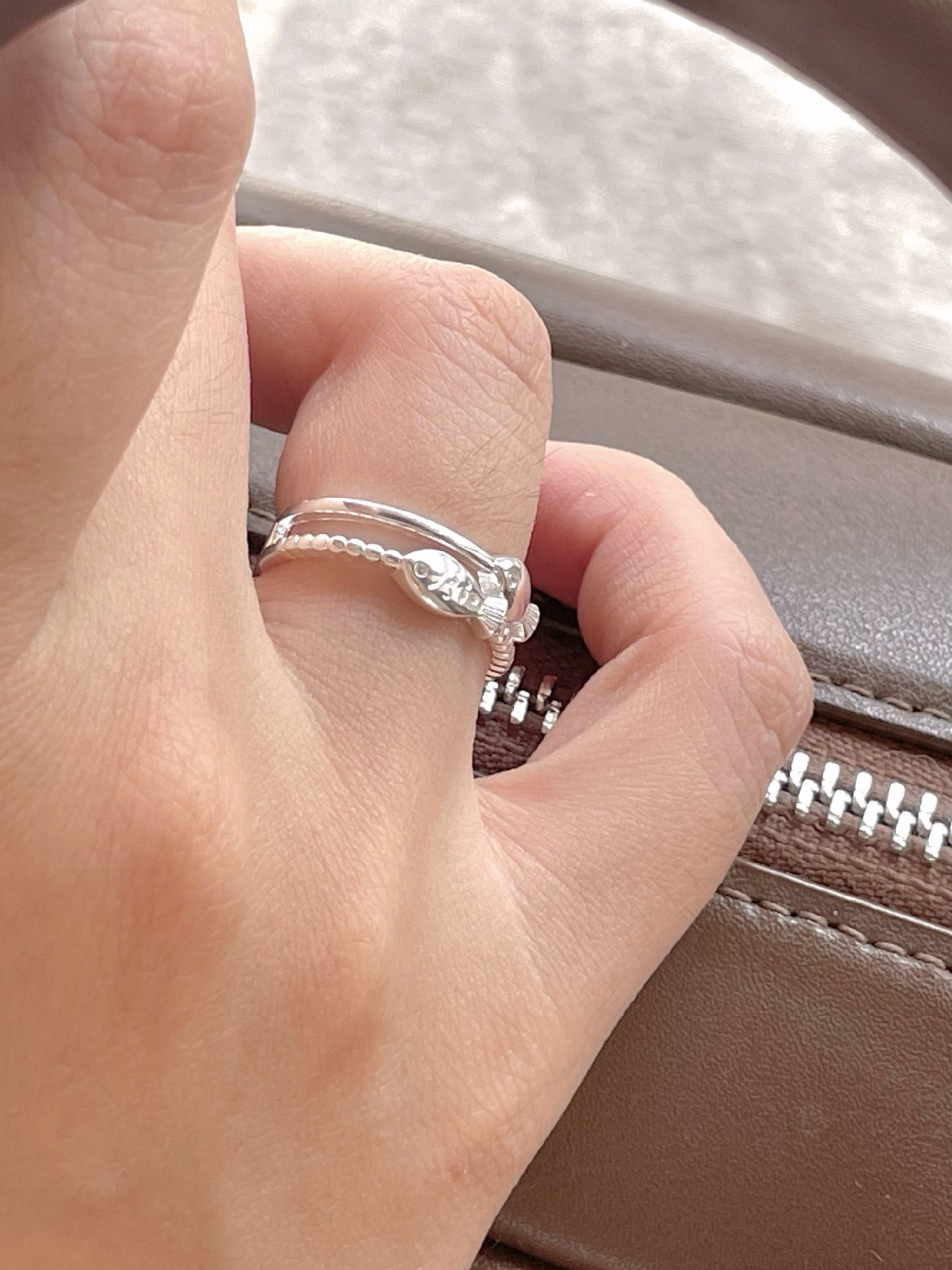 2g Weight Rings Classification Adjustable Ring Size 1 Piece Quantity Daily Occasion 925 Sterling Silver Material Fish Pattern Women's Gender Simple Style Style 925 Sterling Silver Fish Rings 925 Sterling Silver Rings 3