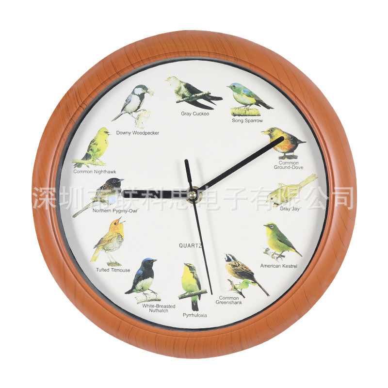 Venta caliente transfronteriza reloj de llamada de pájaro retro americano creativo reloj de cuco reloj para sala de estar