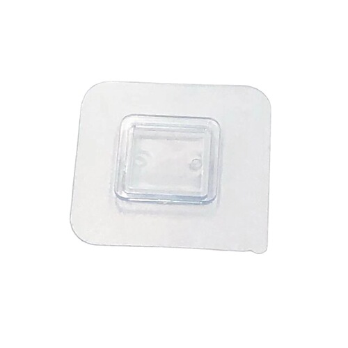 Wholesale Punchless Shelf Adhesive Mounting Backing Strips for Wall Mounts, No-Trace Sticky Square Wall Shelf Strips 3x3 Plastic Snap-in