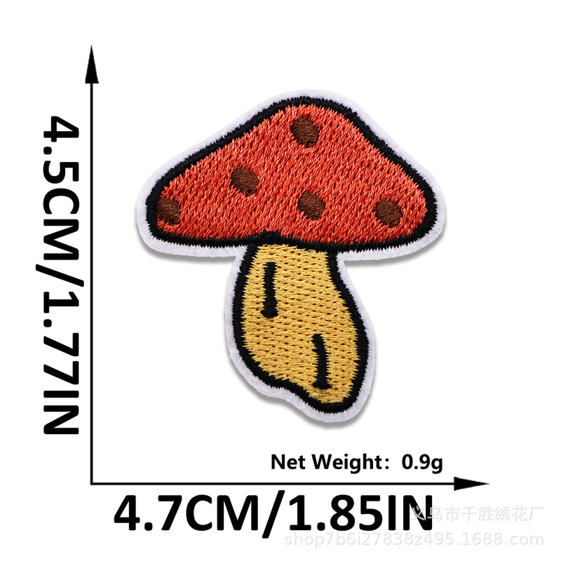 刺繍布ステッカーキノコシリーズ縫製不要の衣類アクセサリーおもちゃ装飾 diy 刺繍ステッカー厳選されたスポット卸売|undefined