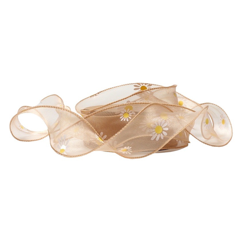 Margarita fishtail hilo cinta gasa cinta flor material de embalaje malla caja de regalo embalaje DIY materiales al por mayor