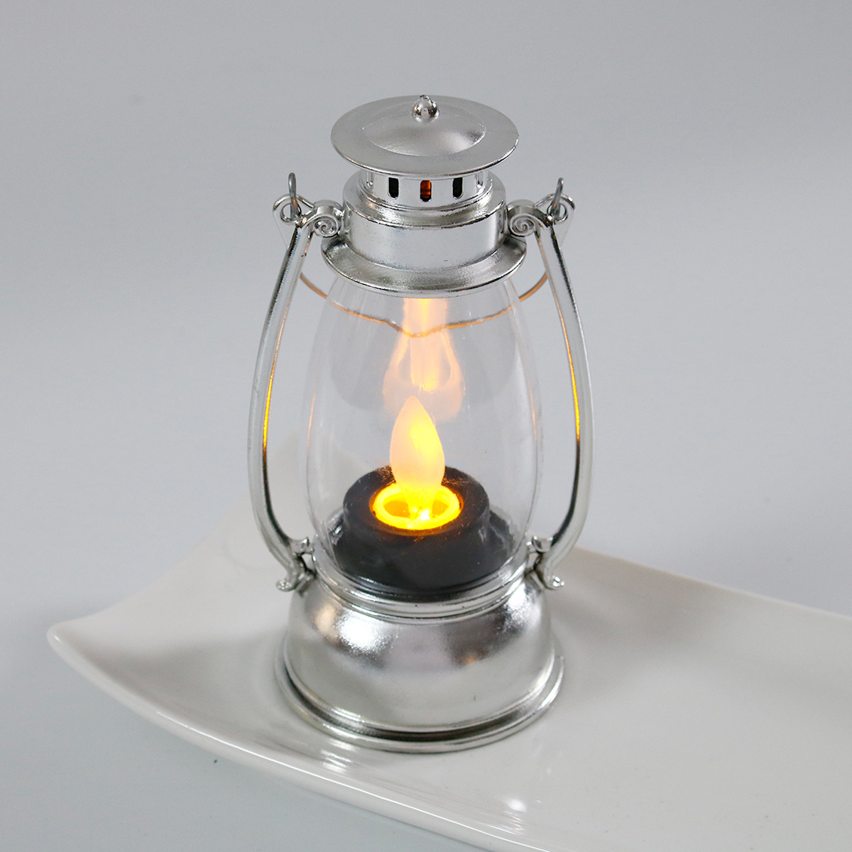 미디엄 스윙 헤드 랜턴 실버