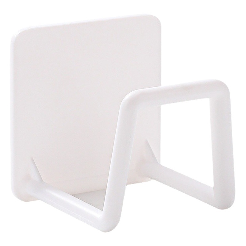 Estante de esponja de plástico para el hogar estante de almacenamiento sin ponche de cocina montado en la pared estante de drenaje de pasta para el hogar al por mayor