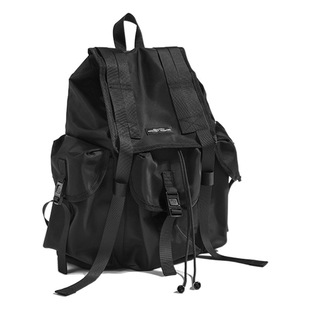 VAOPER Hello brand new street fashion brand backpack men's large capacity schoolbag women's backpack computer bag backpack ins