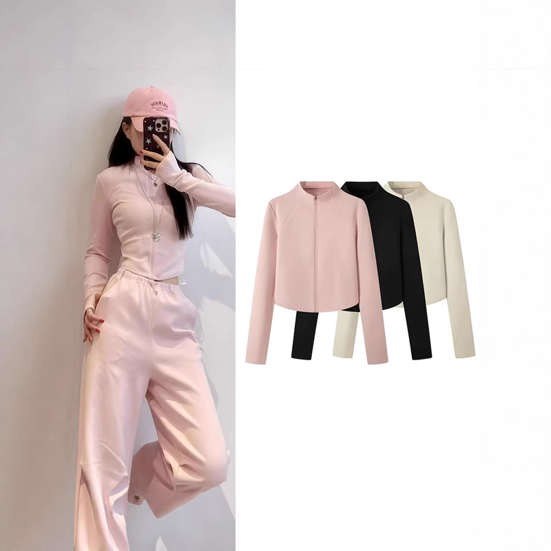 Domestic Niaojia 2026 Spring New Women's Versatile Slim-Fit Sports Casual Sweatshirt Jacket A3Crg137461 Domestic Niaojia 2026 Spring New Women's Versatile Slim-Fit Sports Casual Sweatshirt Jacket A3Crg137461