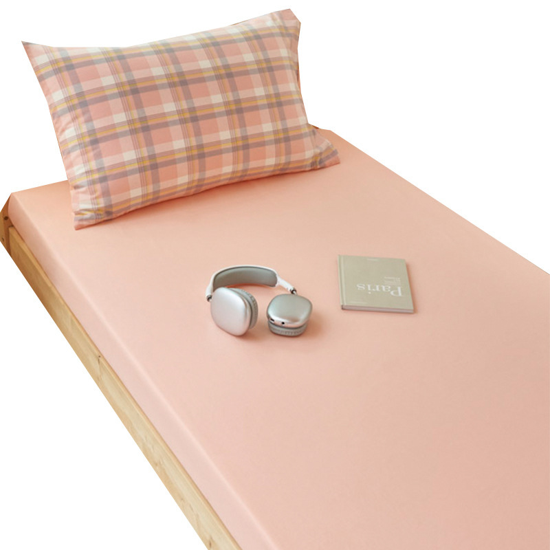 Sombrilla de cama de algodón para dormitorio individual de estudiante 90x200 funda de colchón funda de colchón funda de sábana gruesa de algodón