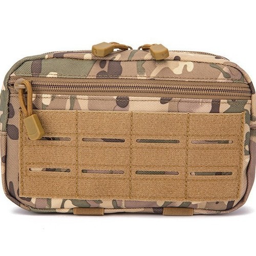 Camouflage Outdoor Sports Tactical Waist Bag Molle Attachment Functional Pouch Laser Medical