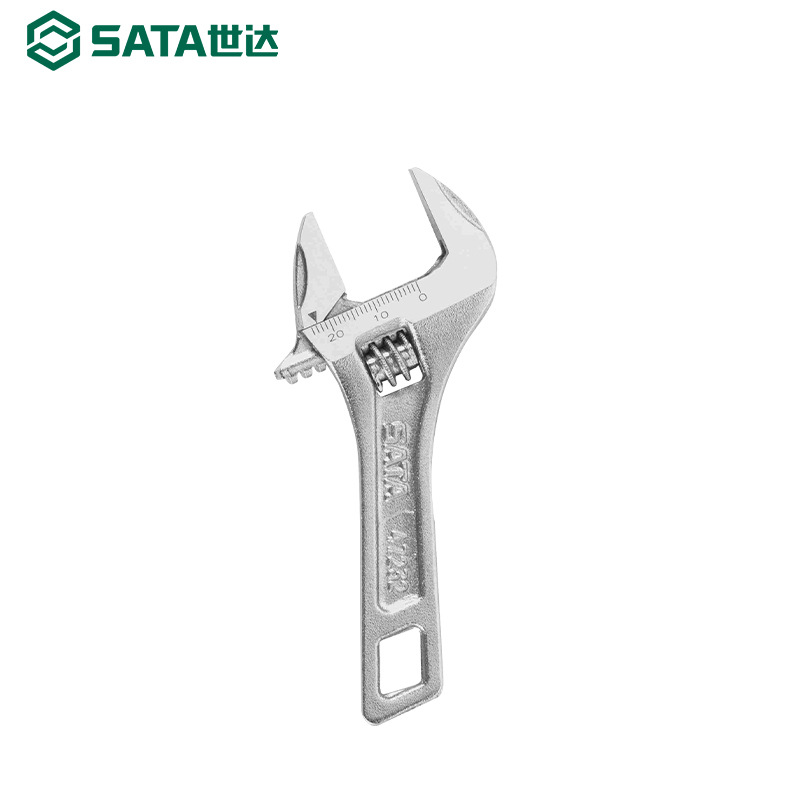 世达大开口短柄活动扳手