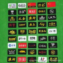 台球杆盒杆包刺绣贴纸logo俱乐部刺绣贴纸野豹标志贴康熙盛世贴纸