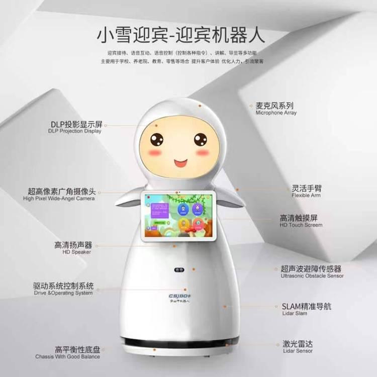 智能卡通可爱迎宾讲解机器人 企业展厅展馆学校科技馆博物馆使用