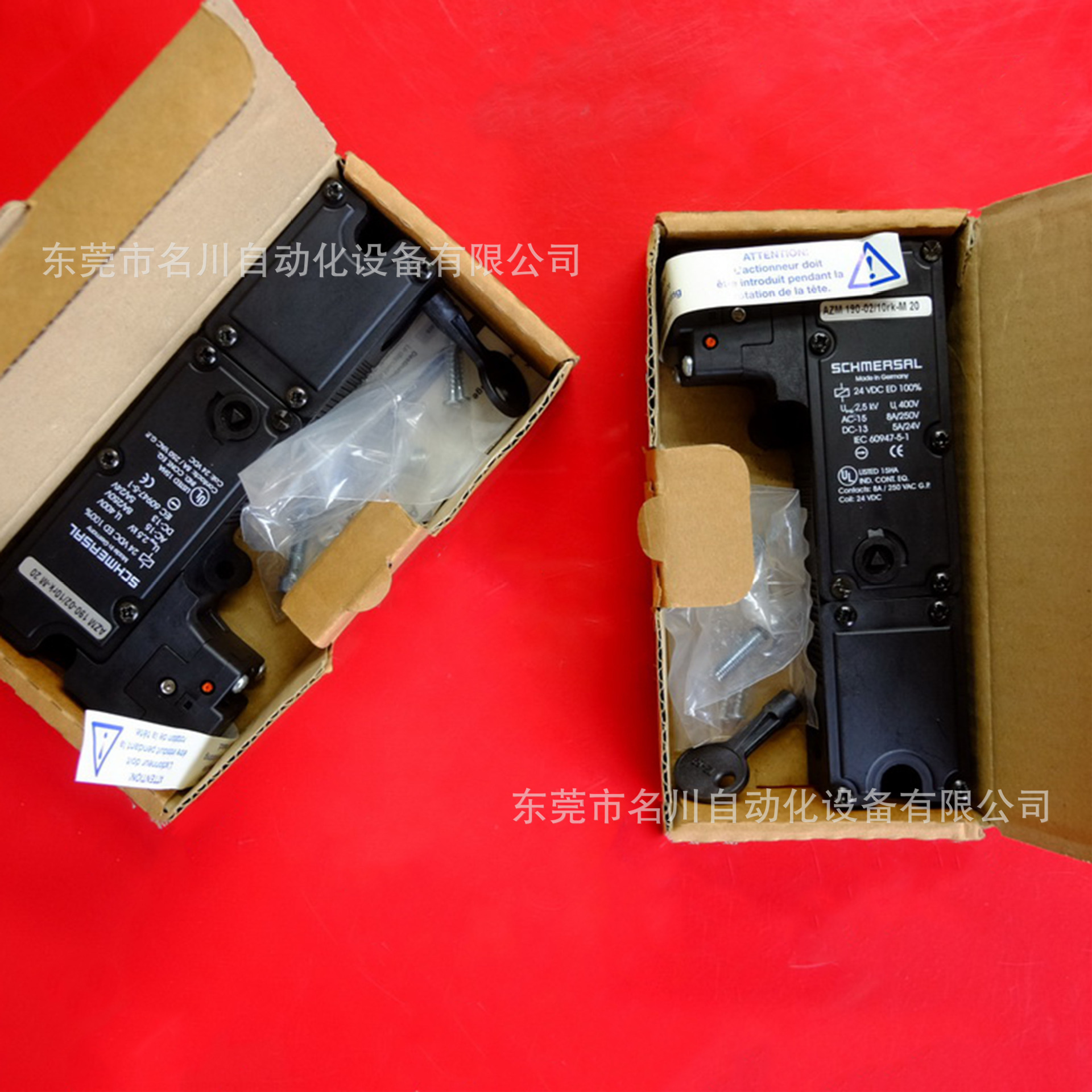 Schmersal施迈赛 限位开关AZM190-0210RK-M2024VDC全新仪价