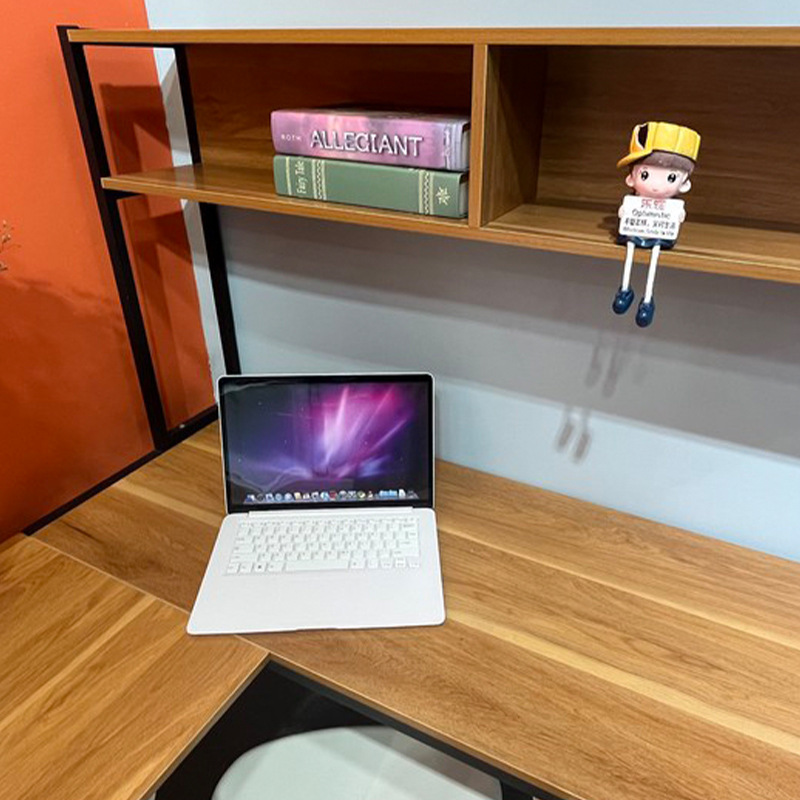 Bedroom Desk Simple Home L-Shaped Corner Table Corner Study Table Computer Shelf Layer Desk Storage Rack