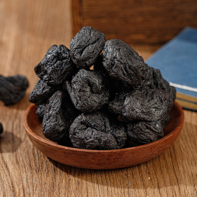 Prepared Rehmannia Root Shu Di Huang 250g Bottle Nine Times Steamed and Sun Dried Ready to Eat for Soup Tea and Wine specifications