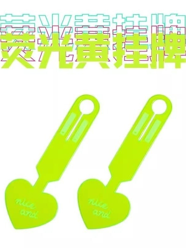 PVC蛍光ラブハート荷物タグスーツケースタグ搭乗券チェックインスーツケース紛失防止タグ識別タグ|undefined
