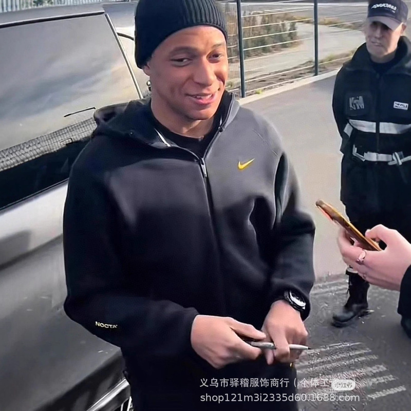 Men's Casual Sports Suit Nocta Stereo Silicone Logo Printing Nk Silicone Small Label Sports Casual Suit Men's Casual Sports Suit Nocta Stereo Silicone Logo Printing Nk Silicone Small Label Sports Casual Suit