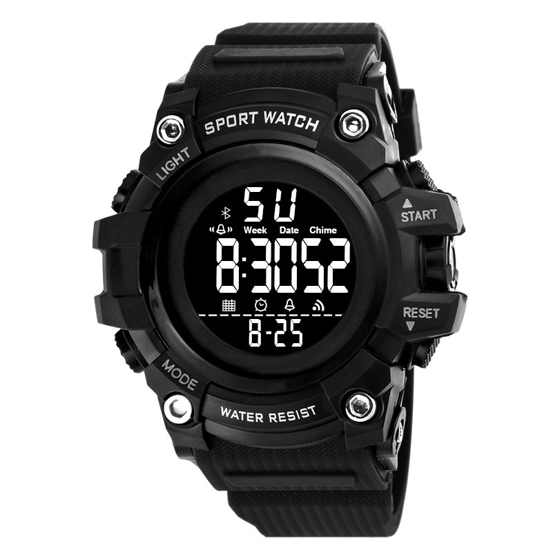 Nuevo estudiante montañismo al aire libre multifuncional luminoso reloj electrónico moda camuflaje alarma temporización reloj electrónico al por mayor