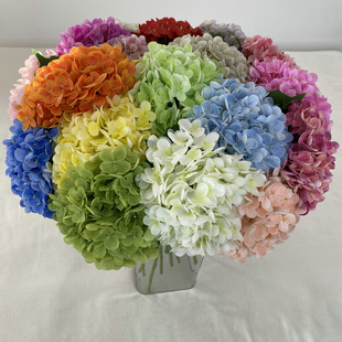 Feel graceful 176 pieces of hydrangea home furnishing decoration DIY flower arrangement wedding hotel set fake flowers wholesale