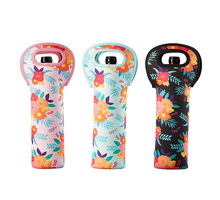 供应潜水料红酒套红酒袋单只手提装瓶套红酒瓶香槟套创意创意手提