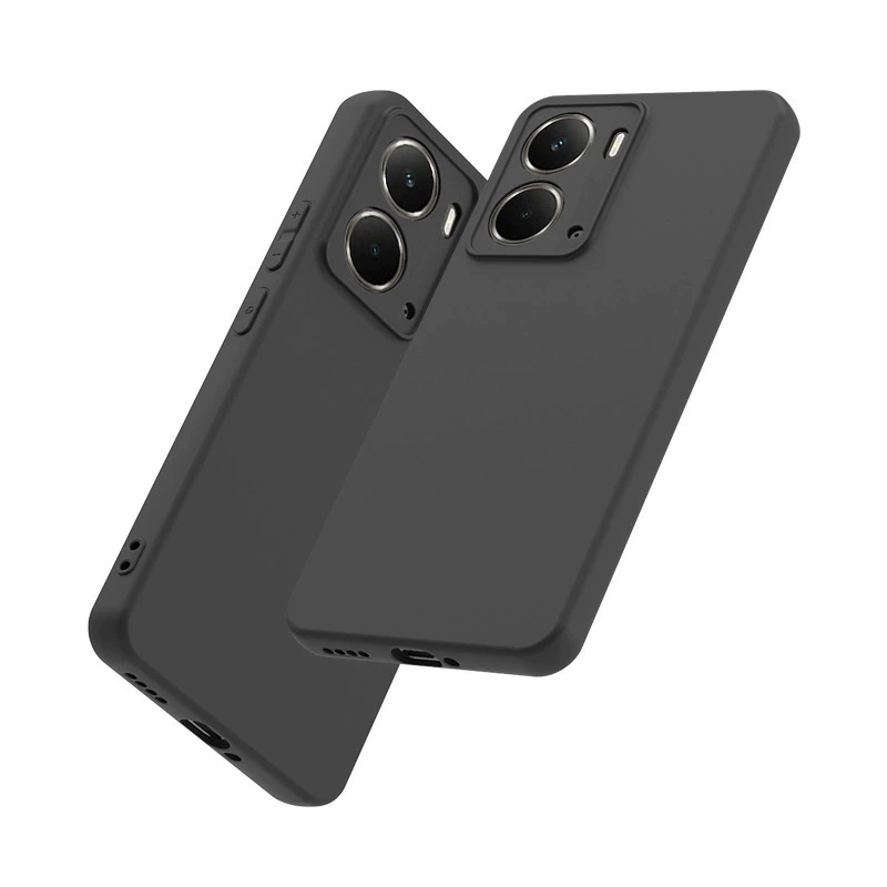 Чехол для Realme 16PRO 15X с матовым покрытием, 1+Turbo6, 1+15 ACE6 черный мягкий чехол