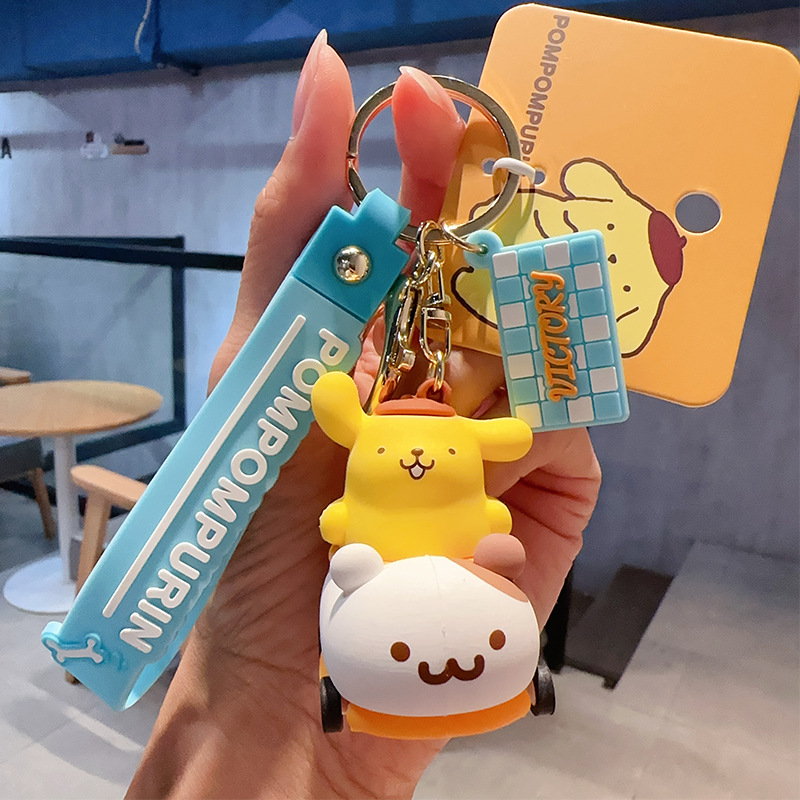 2026年新作正規品サンリオクロミぬいぐるみキーホルダー女性向け可愛いハローキティぬいぐるみカメラ小物