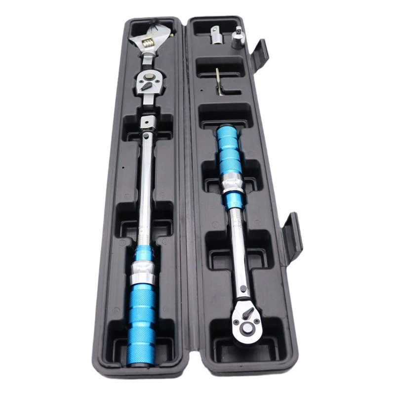 Сменная головка квадратное отверстие динамометрический ключ трещотка Регулируемый килограмм динамометрический ключ Авто Ремонт втулка Подвижная головка