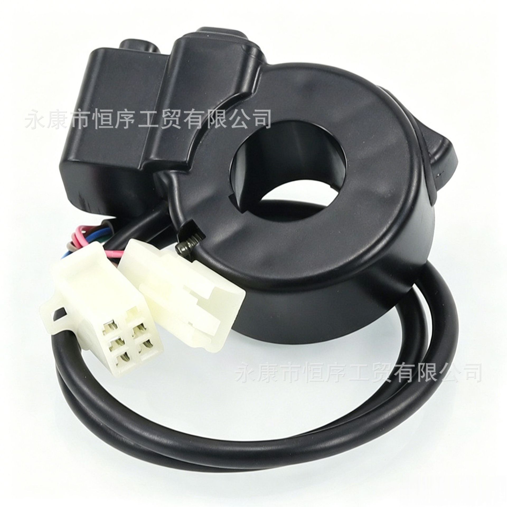 Atv Beach Bike Off-Road Motorcycle Electric Vehicle Accessories Little Bull Headlight Steering Horn Three-Function Switch