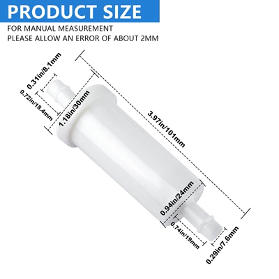 Motorboat Accessories Gasoline filter