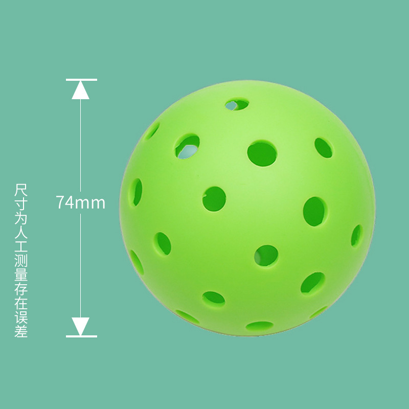 Fábrica al por mayor pico bola de golf agujero Bola con agujeros interior deportes práctica béisbol color Juguetes