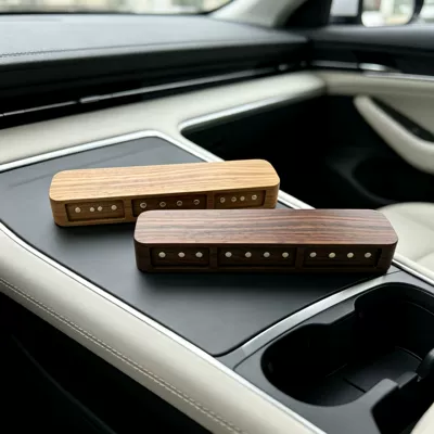 Be Printed with Logo, Walnut: Nömrəli dayanma kartı