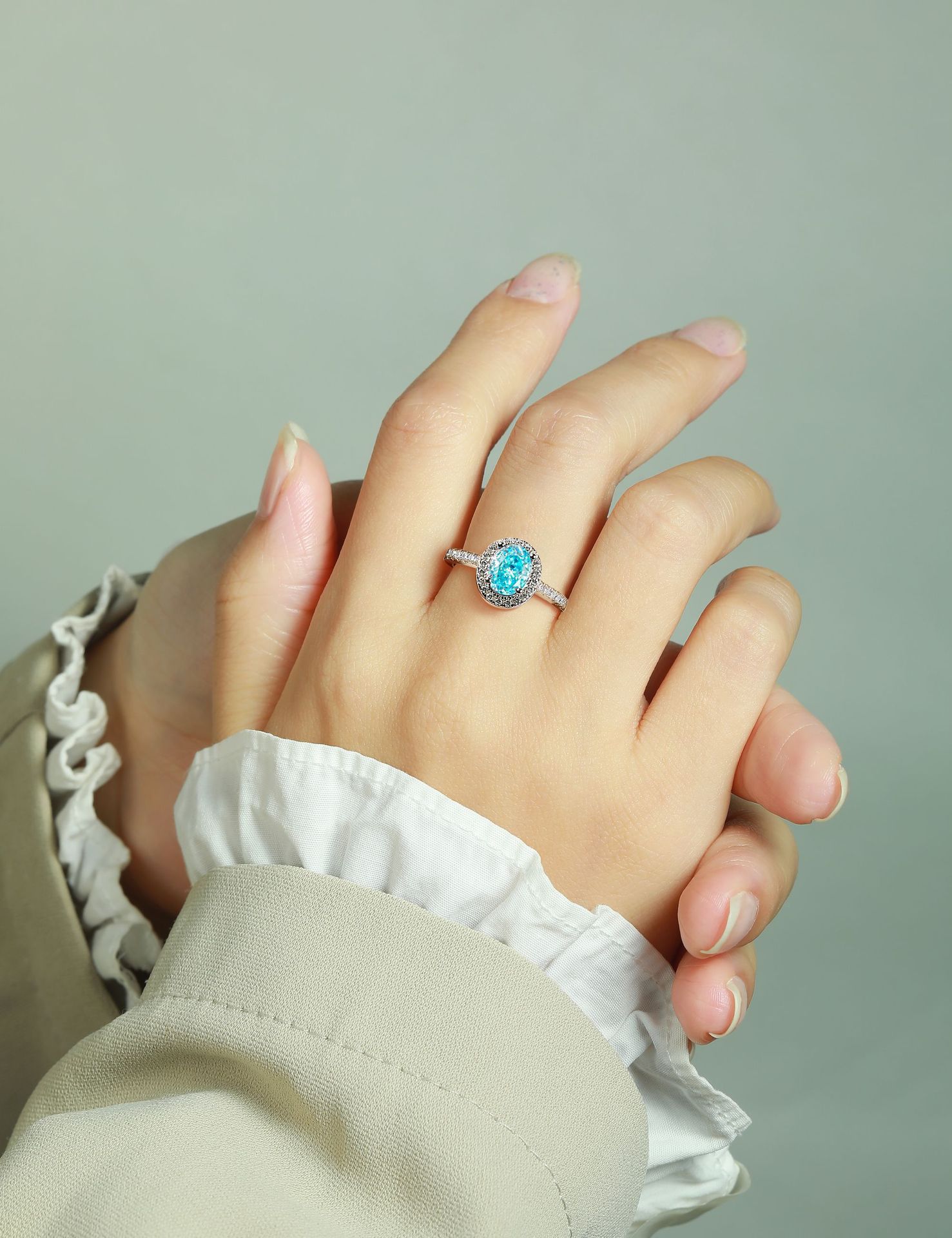7g Weight High Carbon Diamond Inlay Material Rings Classification 1 Piece Quantity Holiday, Daily Occasion 925 Sterling Silver Material Heart Shape Pattern Women's Gender Inlay Design Simple Style, Classic Style Style 925 Sterling Silver High Carbon Diamond Heart Shape Rings 16