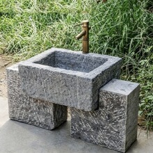 旧石槽批发各规格老石槽价格乡村喂猪槽现货出售旧石材批发