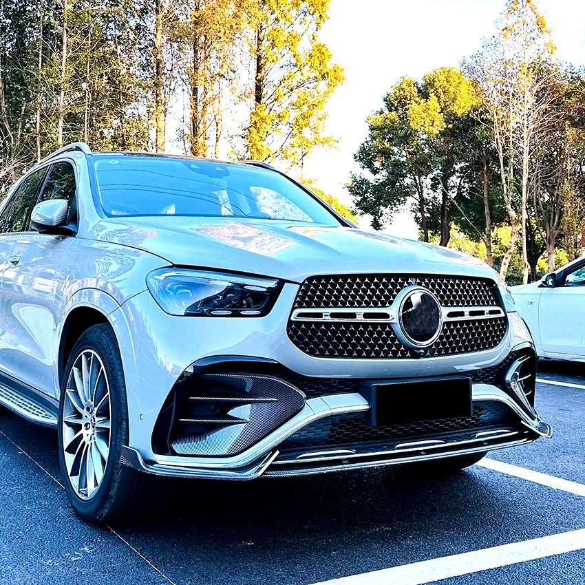 Применимо к Mercedes -Benz Gle Coupe W167 C167 2024+ модификация переднего обвеса лезвие