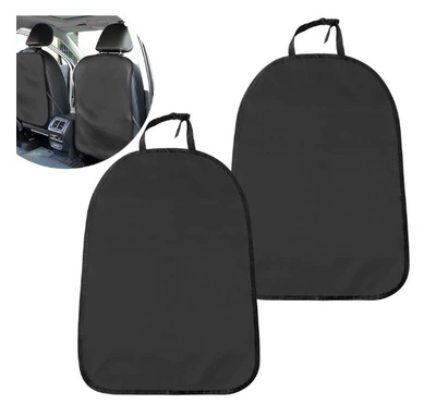 Car Anti-Kick Pad Rear Universal Chair back anti-kick pad - two-pack-without-pockets