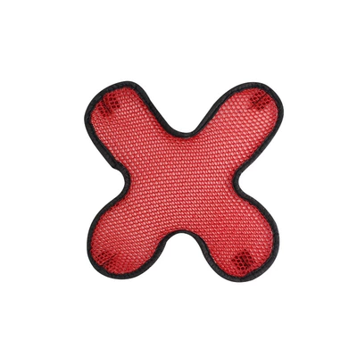 Motosiklet dəbilqələri accessories 3D honeycomb 4 leaf - helmet-lining-pad-red