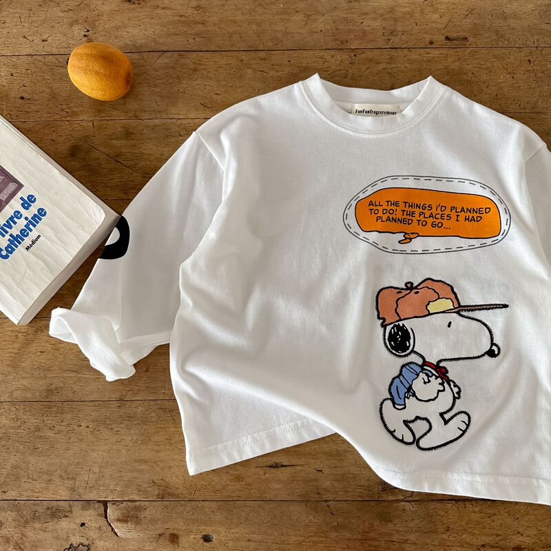 在庫あり長袖子供用 Tシャツ 2025 秋冬韓国風カジュアルベビー半袖夏かわいいボトリングシャツ男の子と女の子用|undefined