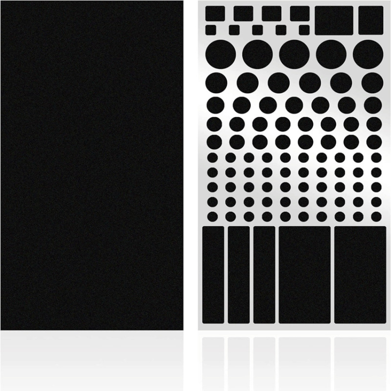 Amazon Bestseller Black Pvc Light Blocking Privacy Sticker Led Protective Cover Router Indicator Light Dimmer