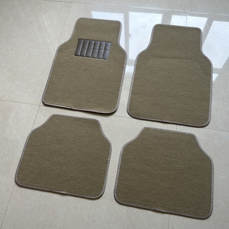 Car Suede Anti-Slip Floor Mats, Large Surround Protective Mats, Carpet Mats, Suv Mats, Universal Waterproof Floor Mats, Flame Retardant and Wear-Resistant