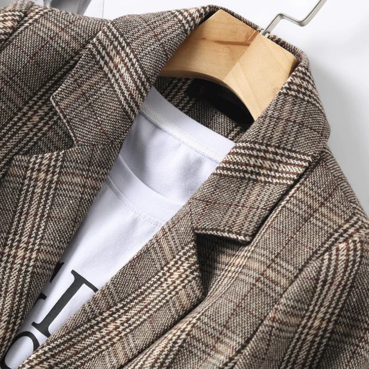 Autumn classic suit jacket, British style, oversize