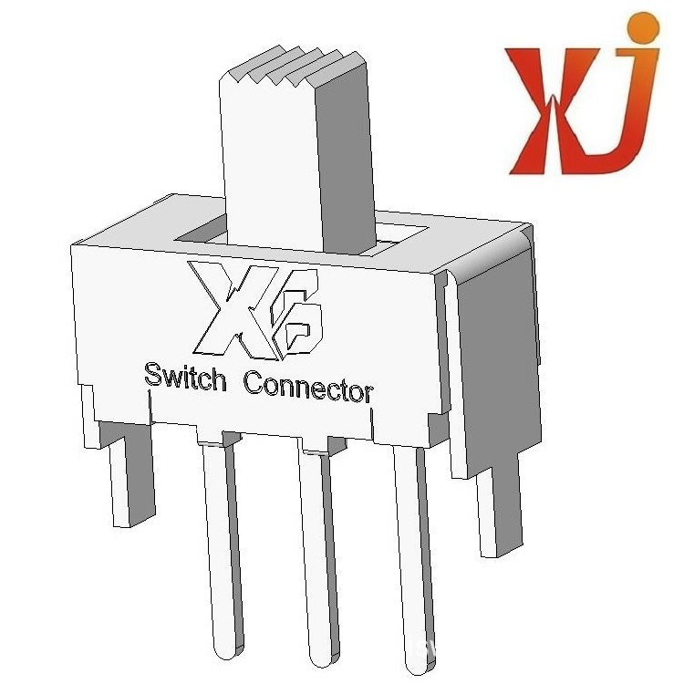 两档拔动开关/小型拨动开关/2档拨动开关/1P2T正拨拨动开关 批发