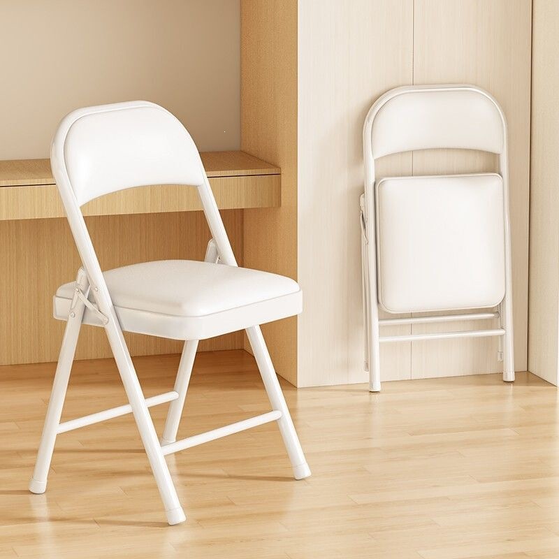 Dining Chair, Folding Chair, Simple and Portable, Suitable for Rental Apartments, College Dormitories, Computer Chair, Conference Room, Training Chair, Backrest Chair, Bridge Chair