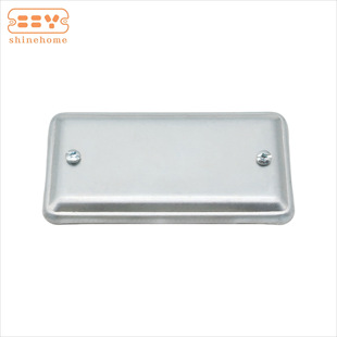 Galvanized Steel Rectangular Handheld Box Cover High Quality American Standard Cover Philippine South American Market Steel Equipment Box Cover