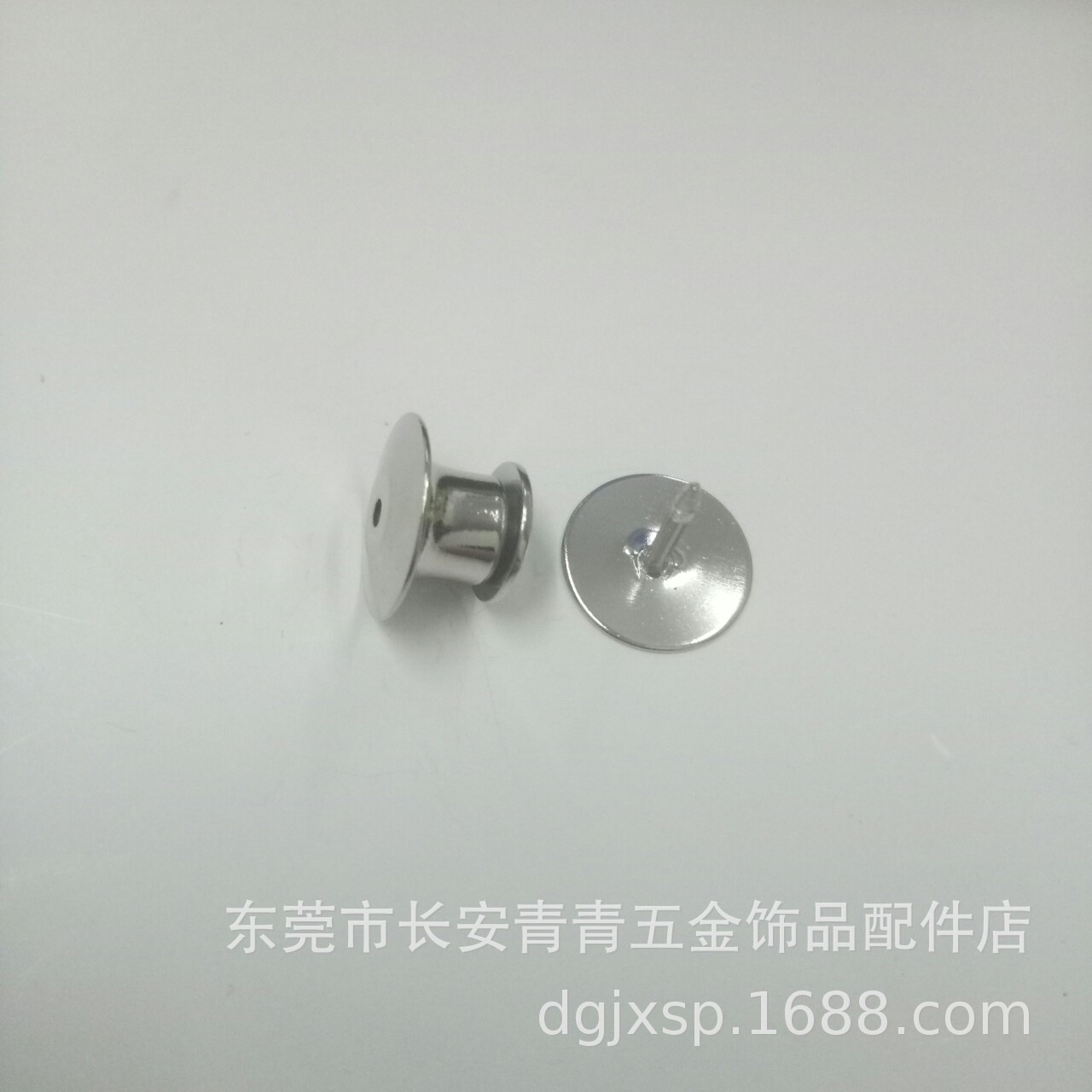 En stock gran base pin plástico mariposa tapa insignia tapa de plástico broche embrague interfaz cordón