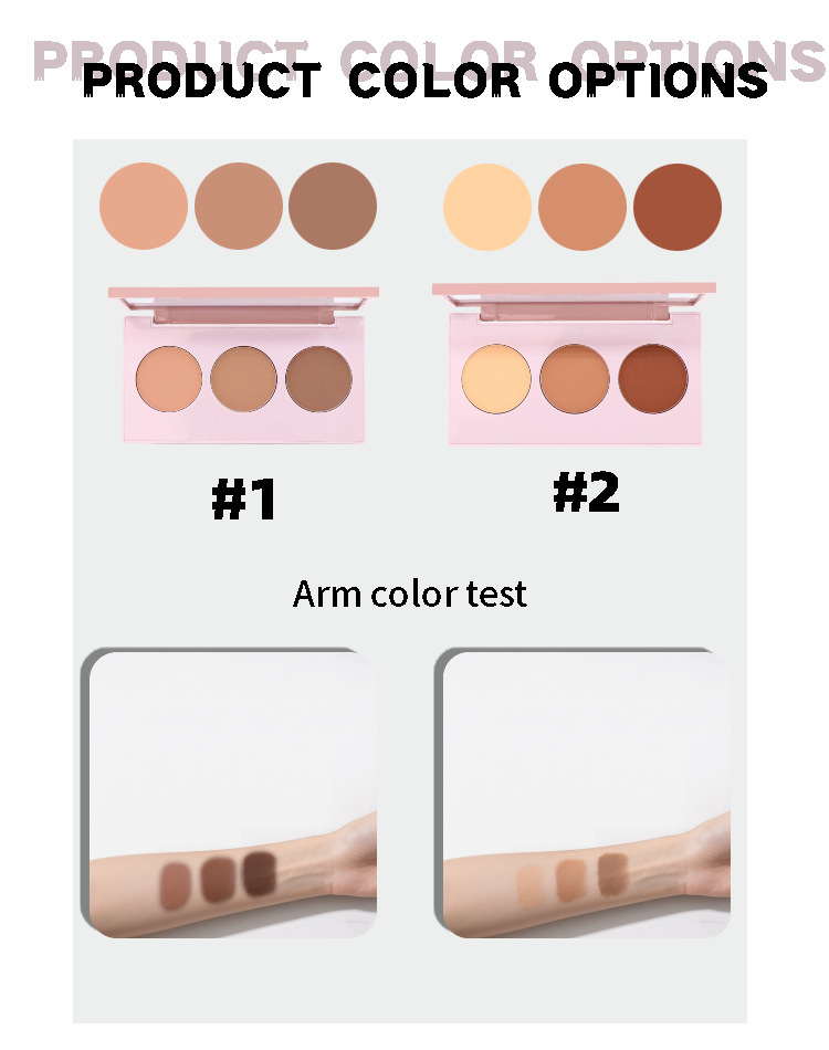 Universal Makeup Palette Highlighter Contour Concealer Set_voghion.com