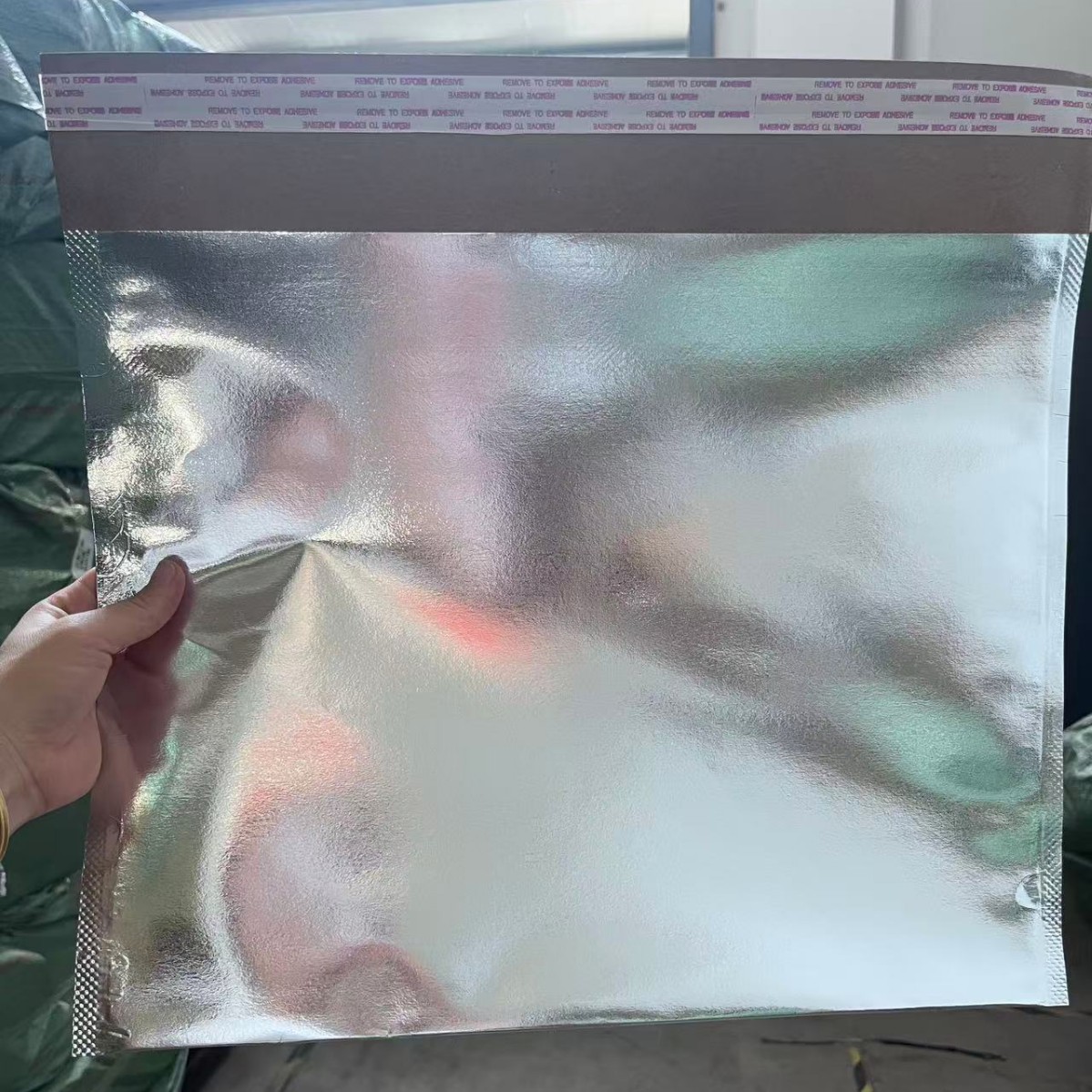 厂家直销48*38镀铝膜牛皮纸信封袋  可印刷（费用另算）批发，服